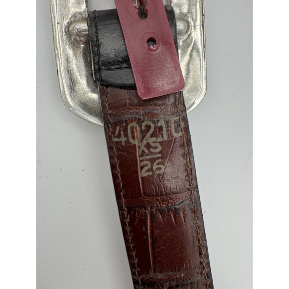 BRIGHTON BELT - REVERSIBLE! - BROWN & Black Sz 26 New - Picture 5 of 15